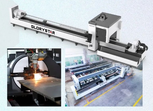 力星激光NS-6024HG三卡盤激光切管機(jī)比肩某快，風(fēng)靡全球！