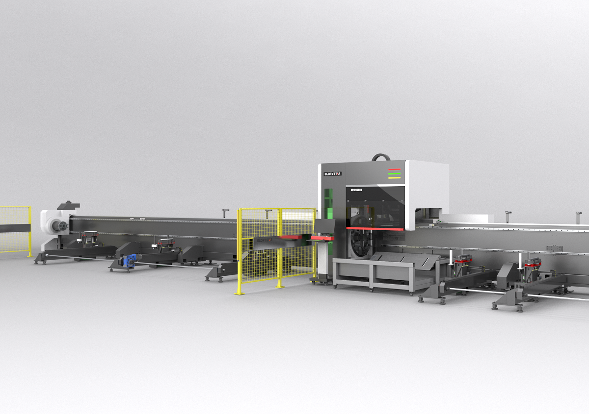 ?? 三卡盤重型激光管材切割機(jī) ?? 三卡盤重型激光管材切割機(jī)