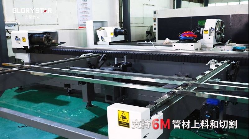 6000瓦雙卡盤激光切管機(jī),高效率,高精度,高品質(zhì) 6000瓦雙卡盤激光切管機(jī),高效率,高精度,高品質(zhì)